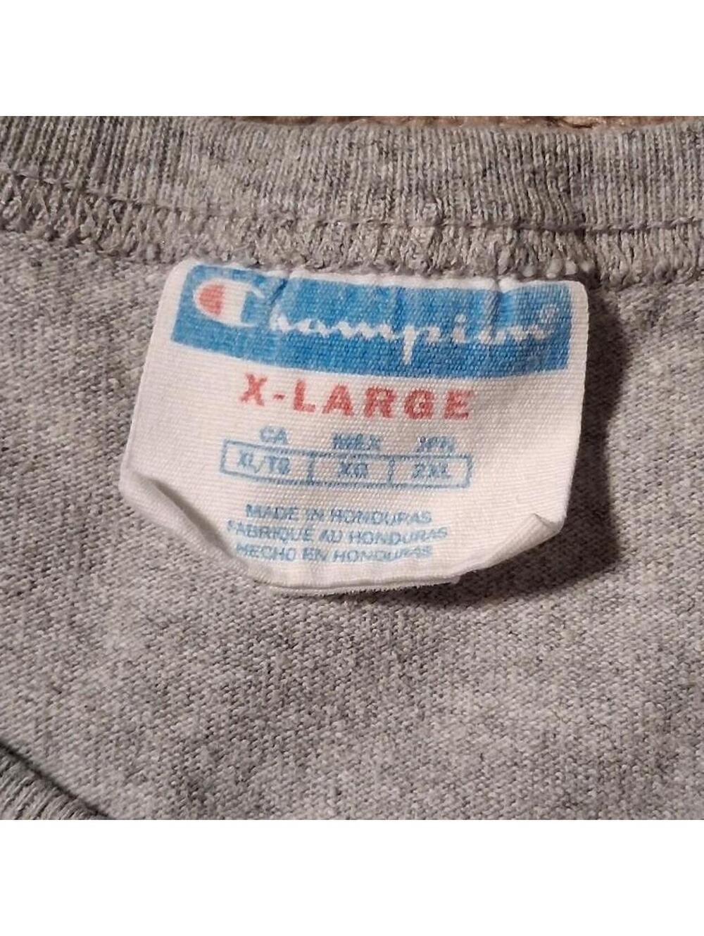 Champion Men's Grey and Tan Tshirt - Picture 5 of 5